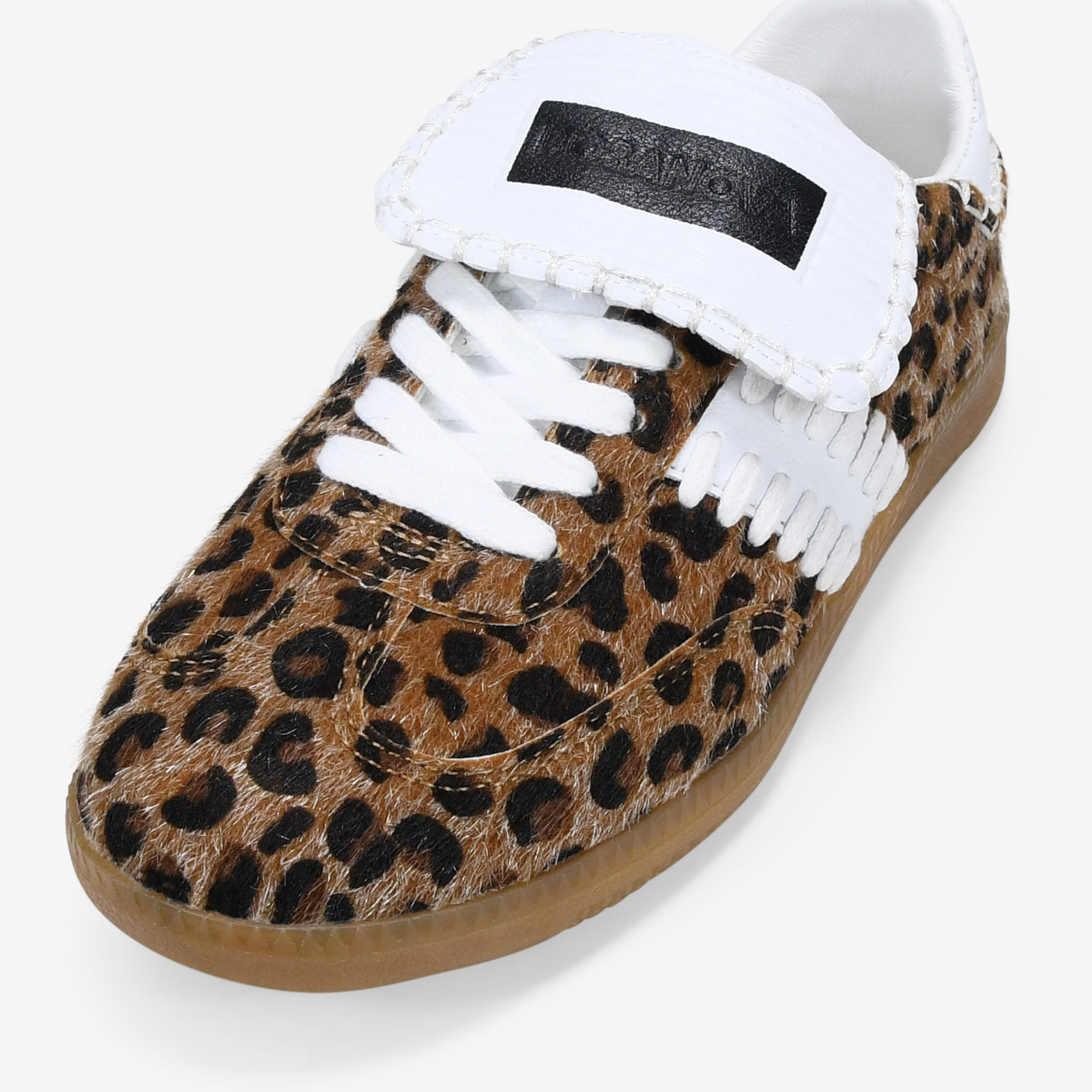 Zapatillas leopardo con suela de goma