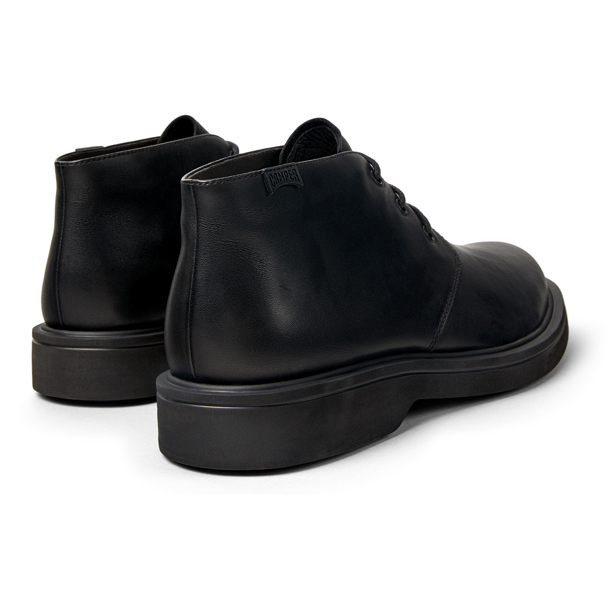 Botines - CAMPER Norman - Negro - Cuero liso