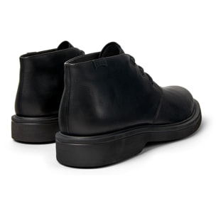 Botines - CAMPER Norman - Negro - Cuero liso