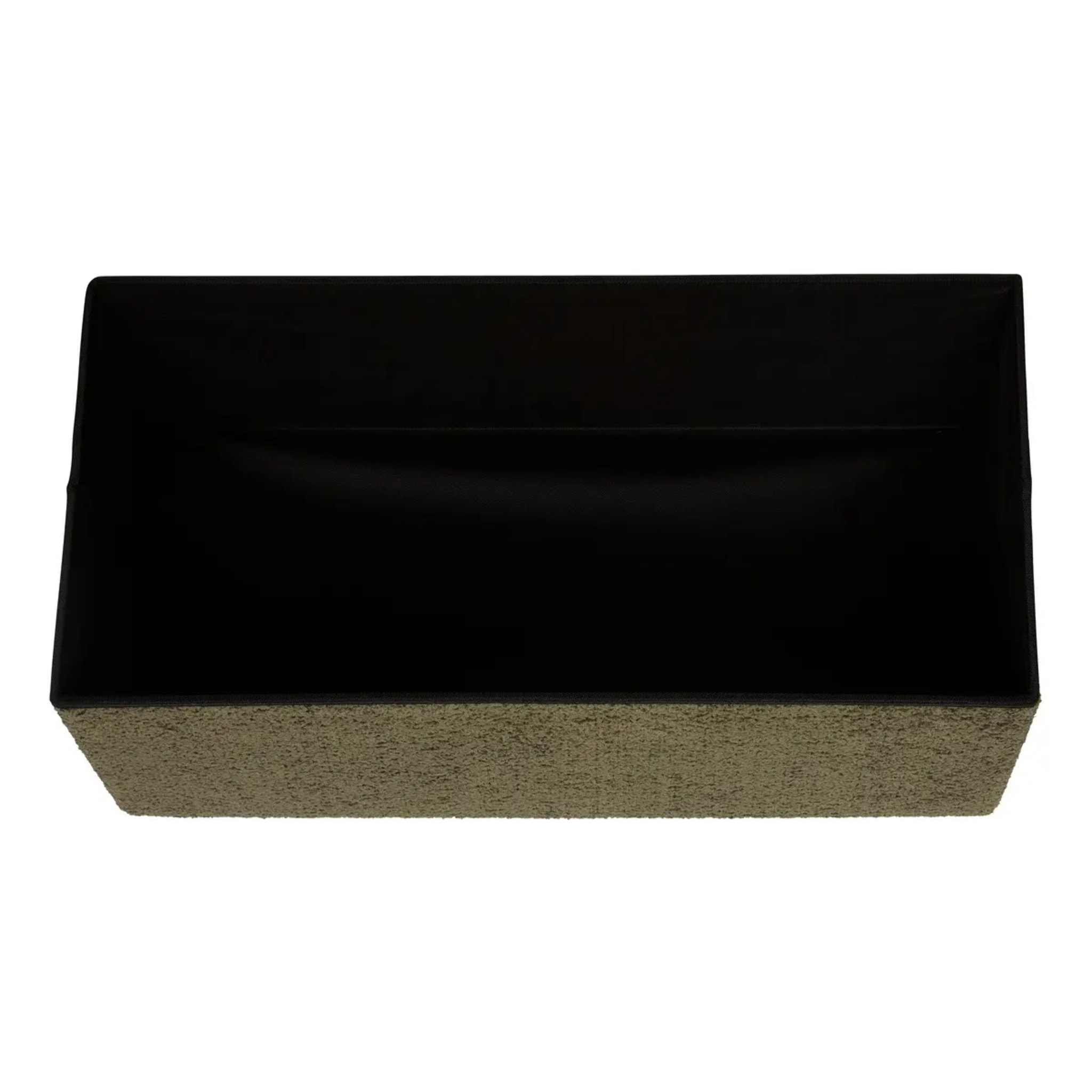 Pouf Pliable Coffre Soana Kaki 76x38cm