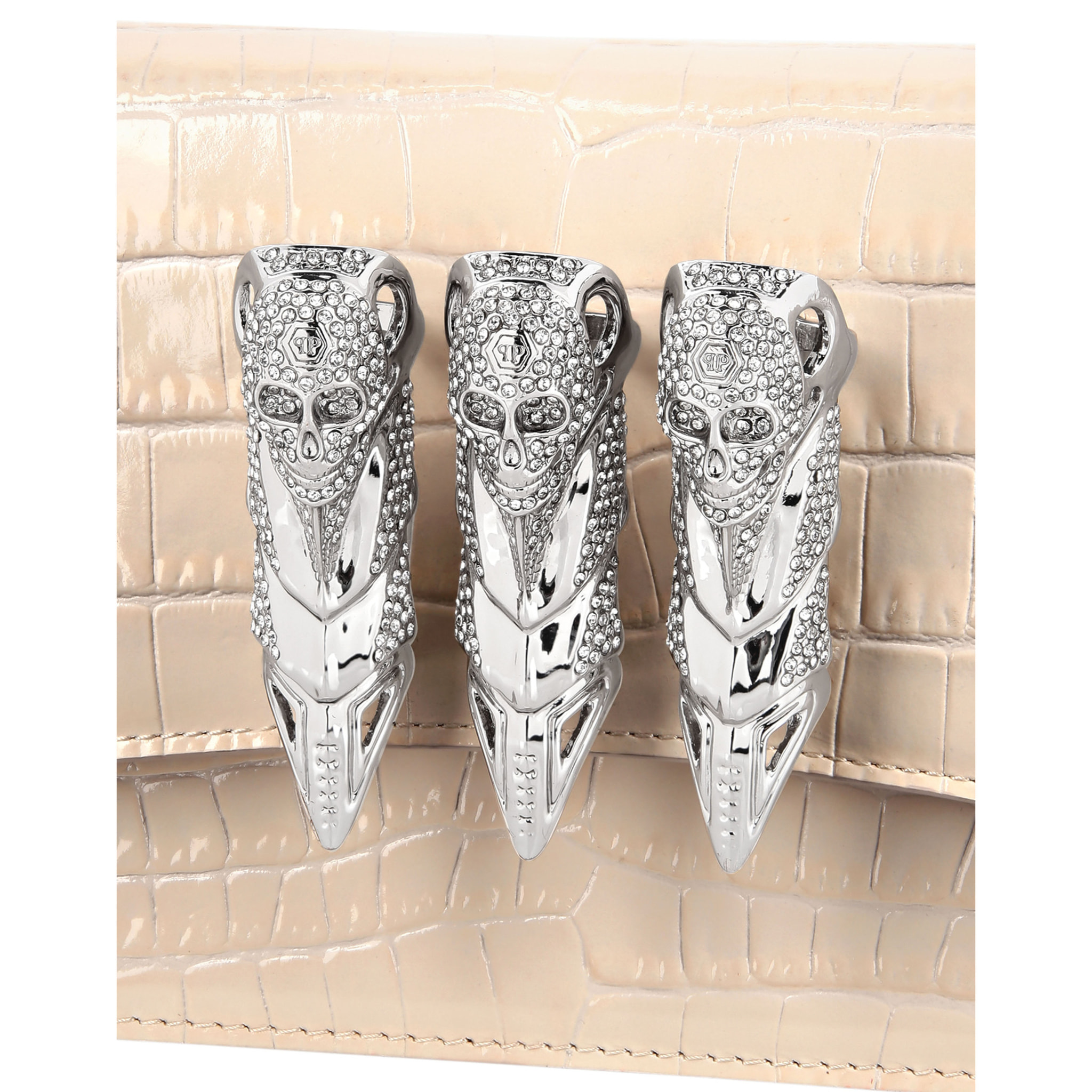 PHILIPP PLEIN Bolsa de asas GOTHIC PLEIN