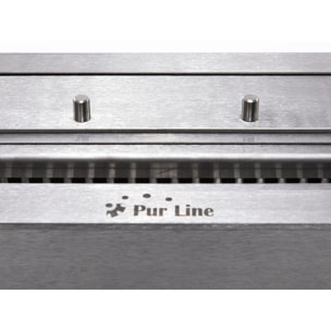 Grand bloc de combustion avec fibre céramique et régulateur de flamme