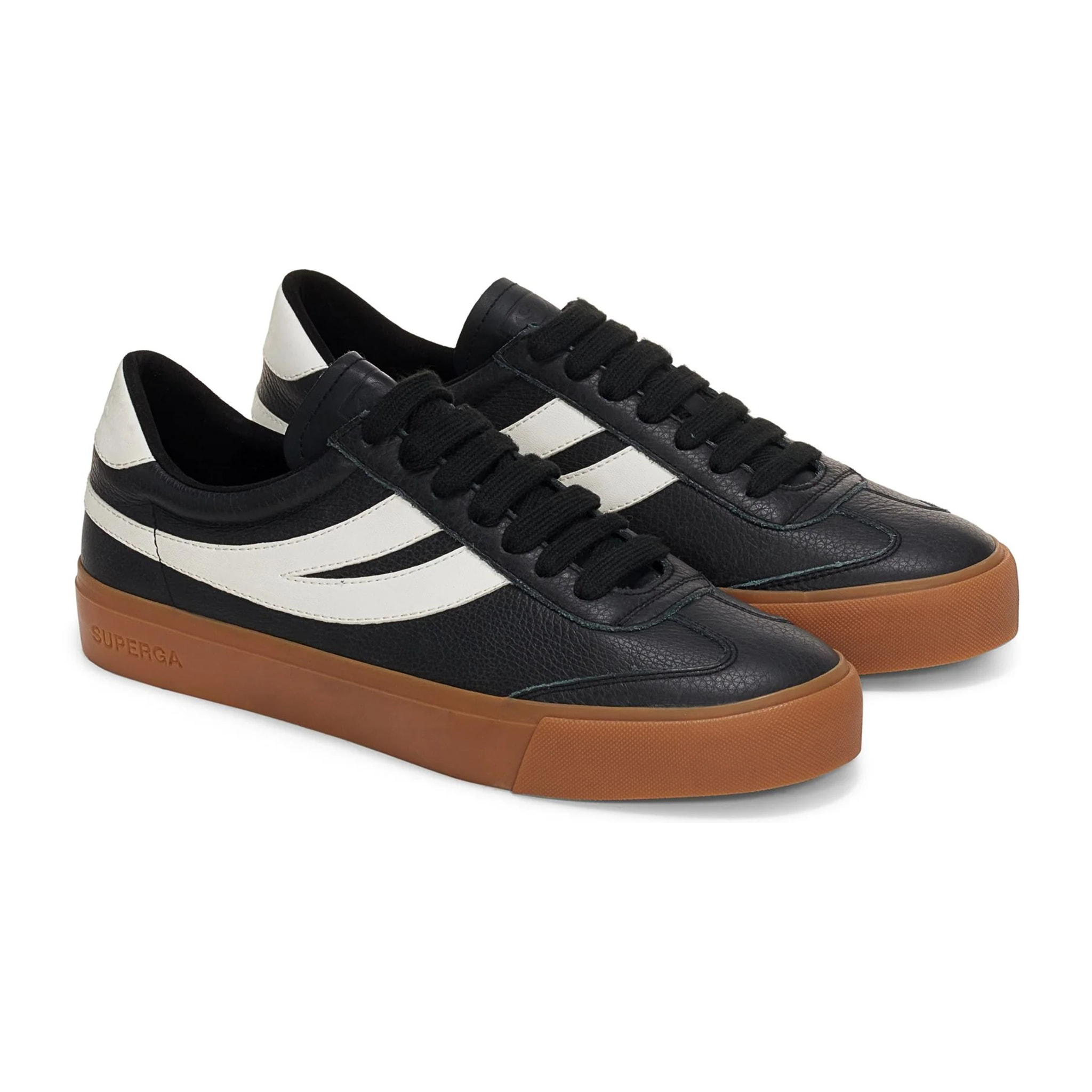 Le Superga Uomo Donna Nero 4834 Club S Swallow