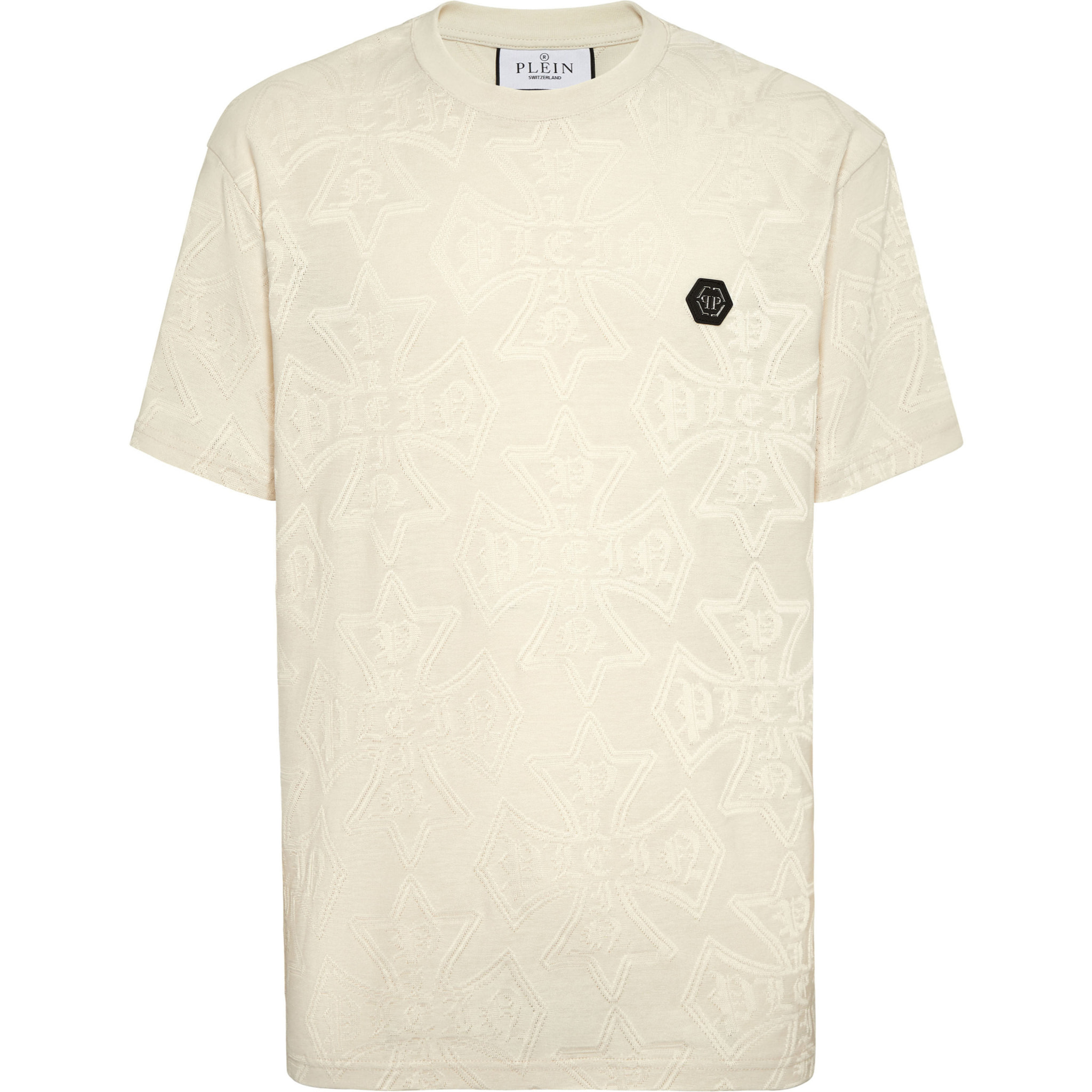 PHILIPP PLEIN T-Shirt Round Neck Ss CREST
