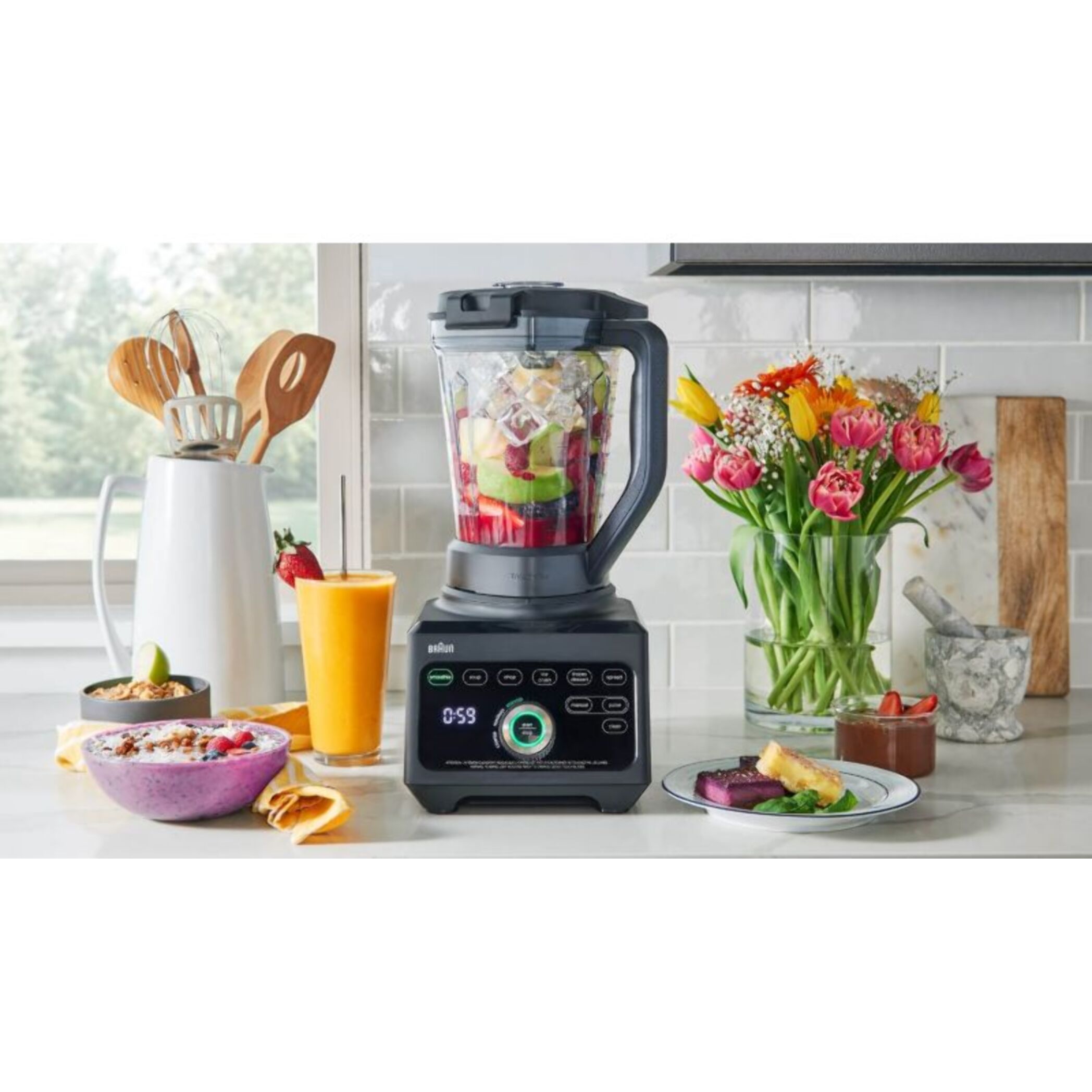 Blender BRAUN JB9040BK PowerBlend 9 noir