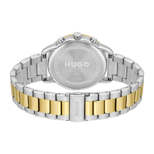 Reloj Hugo 1530235 Hombre Analogico Cuarzo con Correa de Acero inoxidable