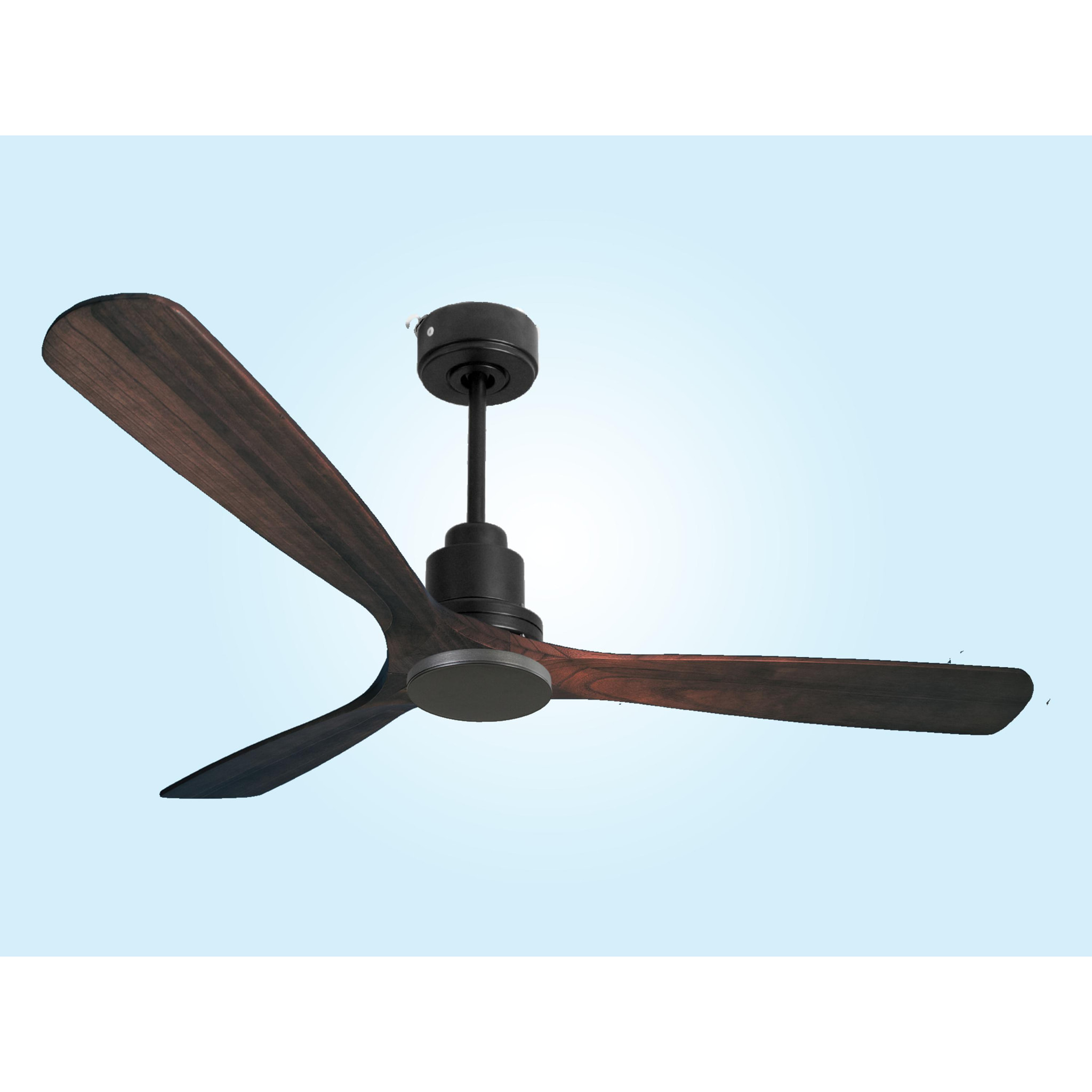 Ventilateur de plafond Réversible  Thermostat Wifi Moteur à courant continu Toits en pente Télécommande Hypersilence Mémoire Shopify Vendible (AUTOMATIQUE)