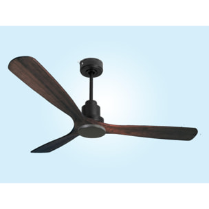 Ventilateur de plafond Réversible  Thermostat Wifi Moteur à courant continu Toits en pente Télécommande Hypersilence Mémoire Shopify Vendible (AUTOMATIQUE)