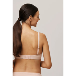 Reggiseno da allattamento rosa non imbottito con ferretto, coppe C e D