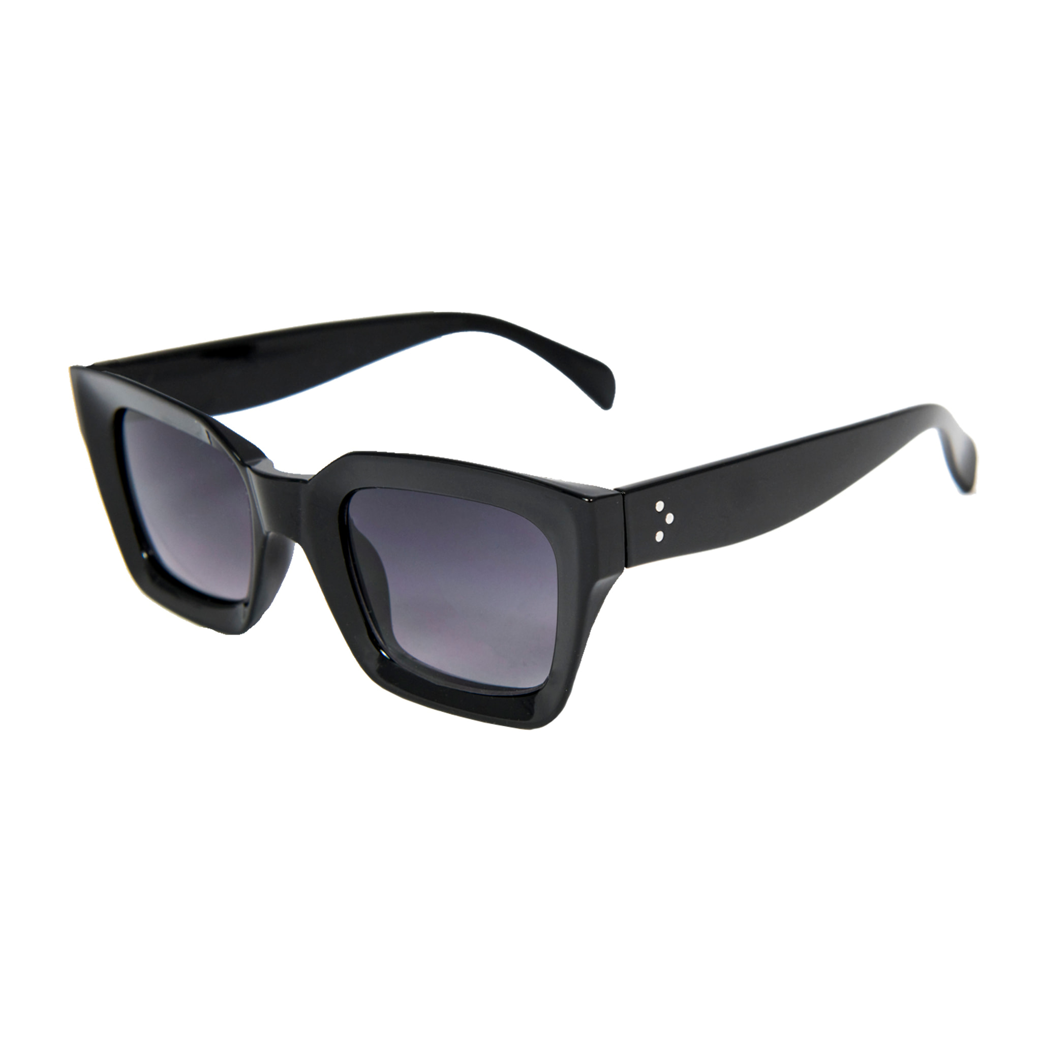 Gafas de sol OCEAN OSAKA - Negro brillante / Ahumada