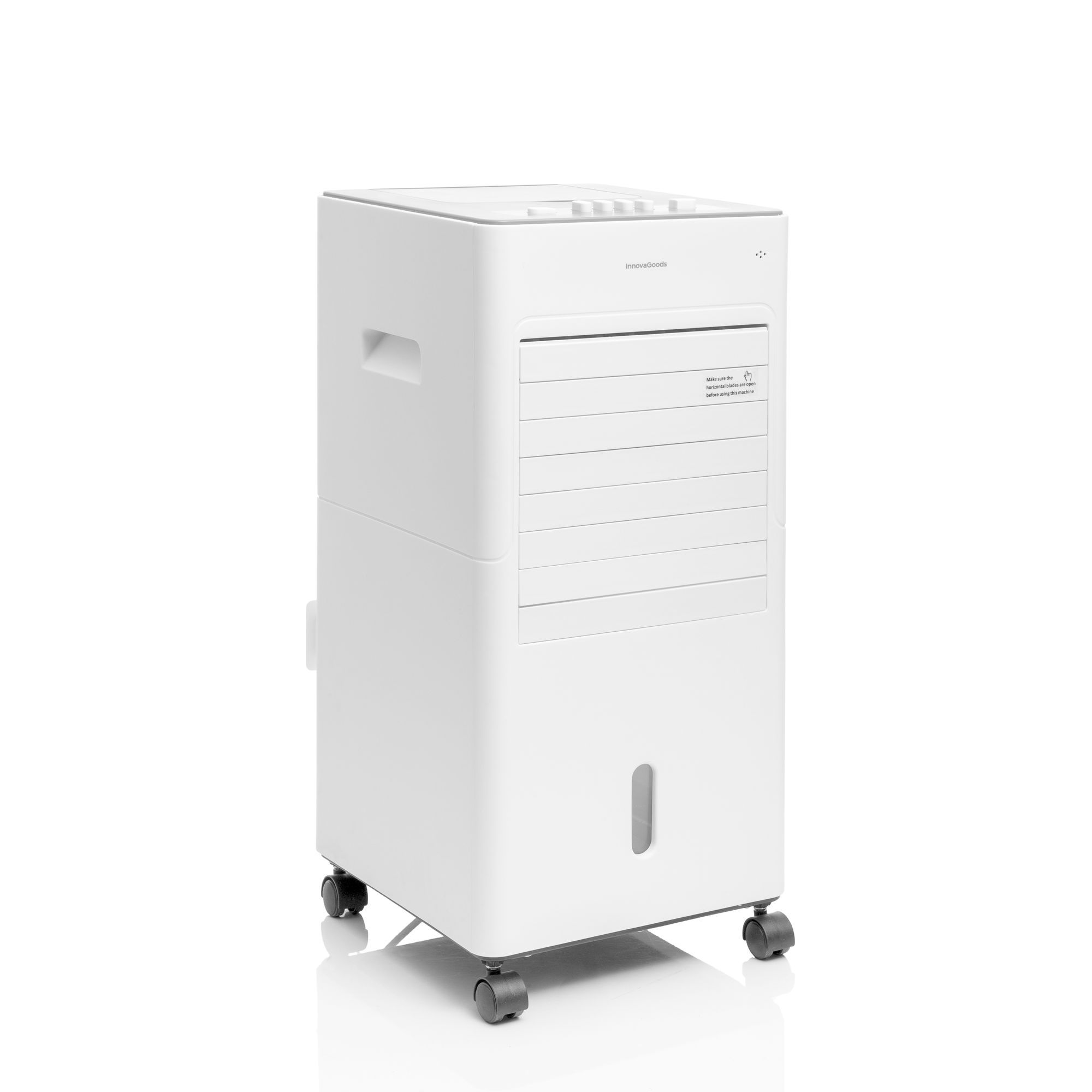 Climatizzatore evaporativo portatile Airvecove - 65 W - bianco e grigio - 5 L - 27 x 60 x 31,7 cm