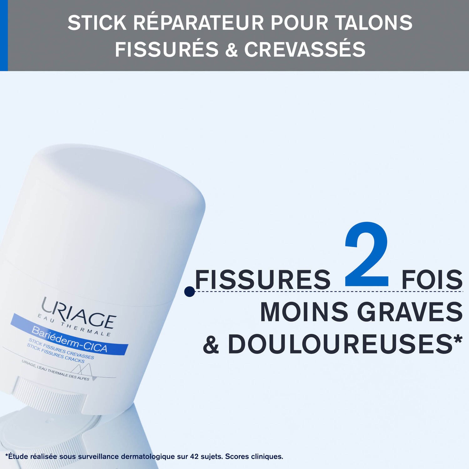 Bariéderm - Stick Fissures Crevasses - Isole, Répare, Assouplit & Apaise 22 g