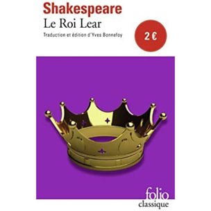 Shakespeare,William | Le Roi Lear | Livre d'occasion