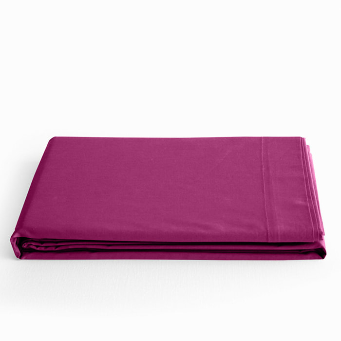 Drap plat "Prémium" - Couleur Magenta