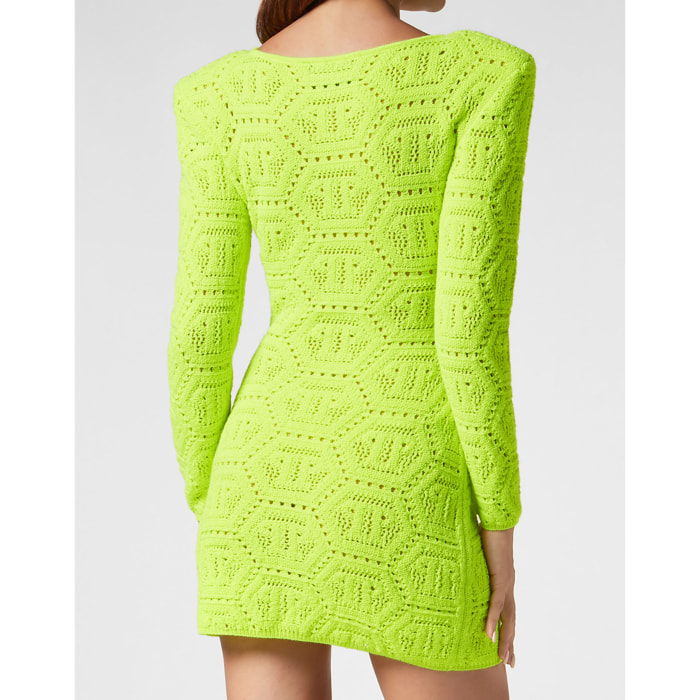 PHILIPP PLEIN Knit Dress MONOGRAM