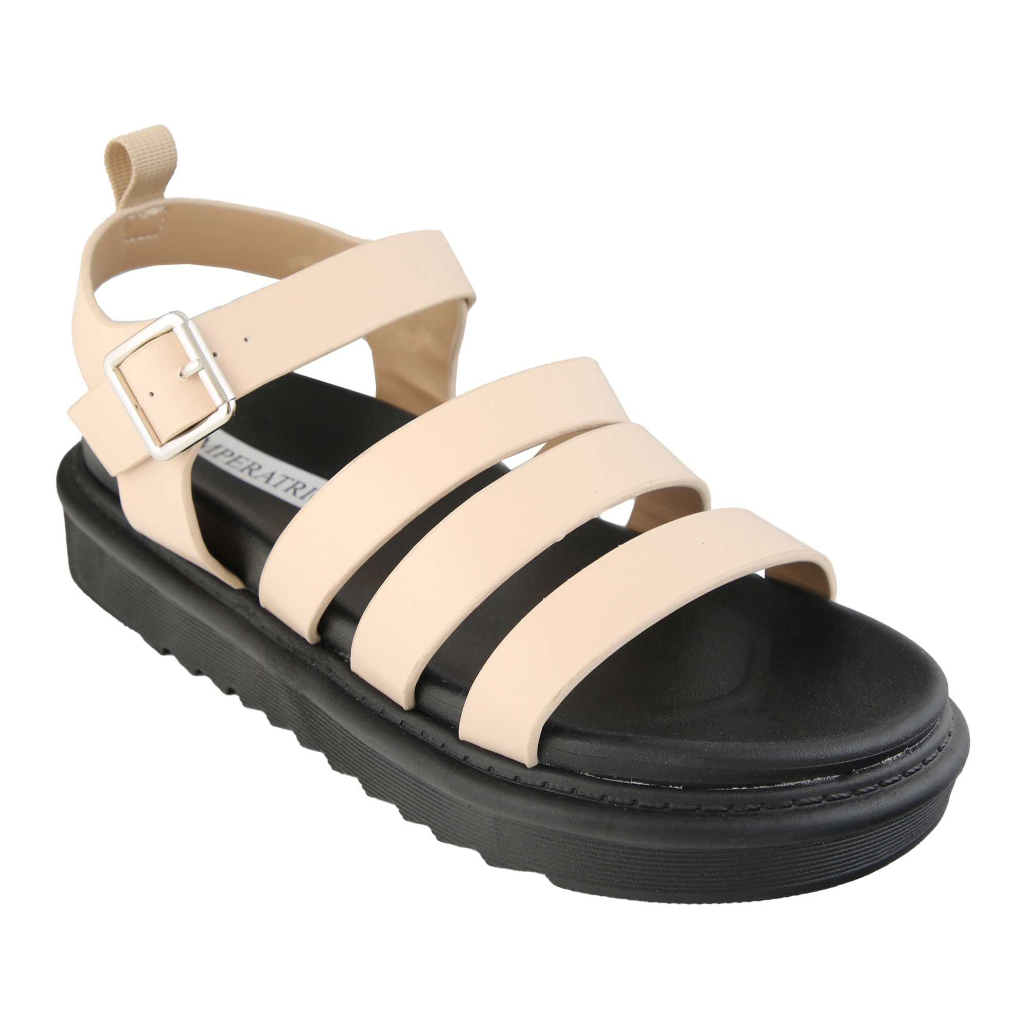 Sandali platform con fasce