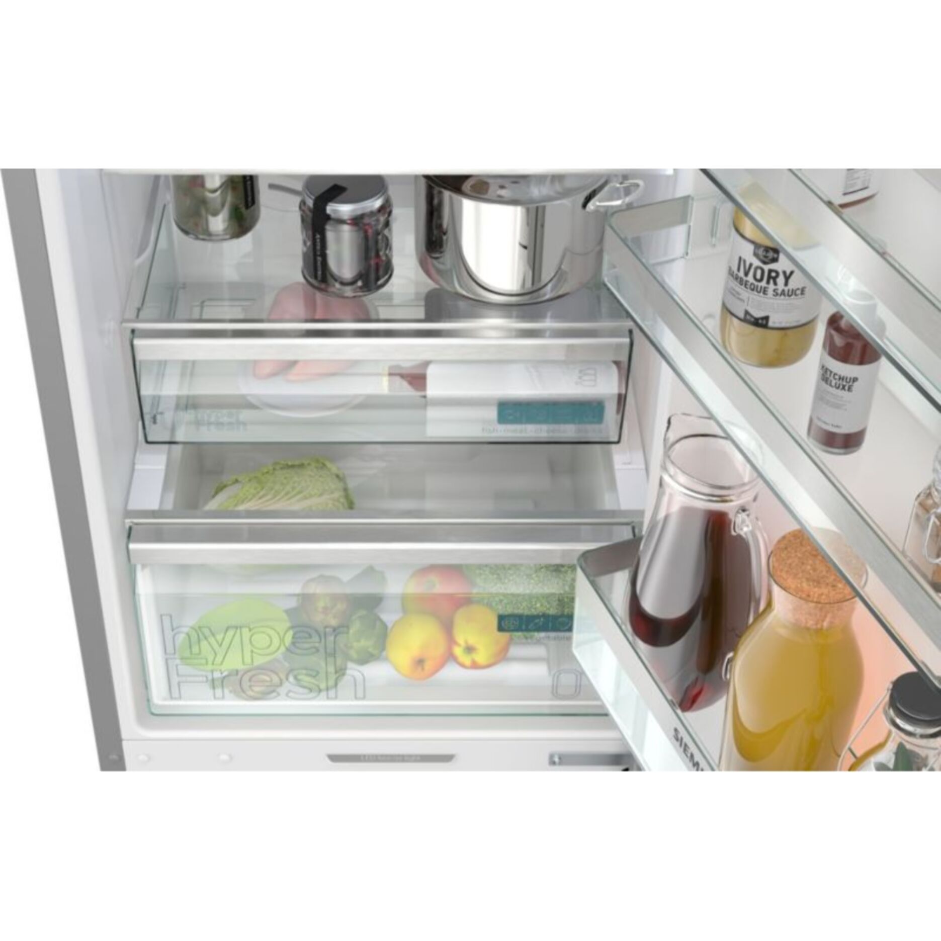 Réfrigérateur combiné SIEMENS KG39NAIAU iQ500, Tiroirs hyperFresh 0°