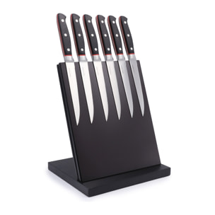 Bloc magnétique 6 couteaux à steak Hiromu
