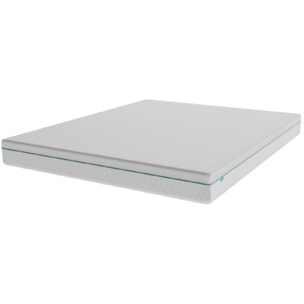 Cecotec Matelas One+ 120 x 190 3 Couches, 18 cm de Hauteur, Haute Fermeté, Noyau
