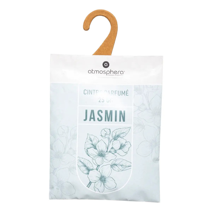 Lot de 3 cintres parfumés jasmin 25g