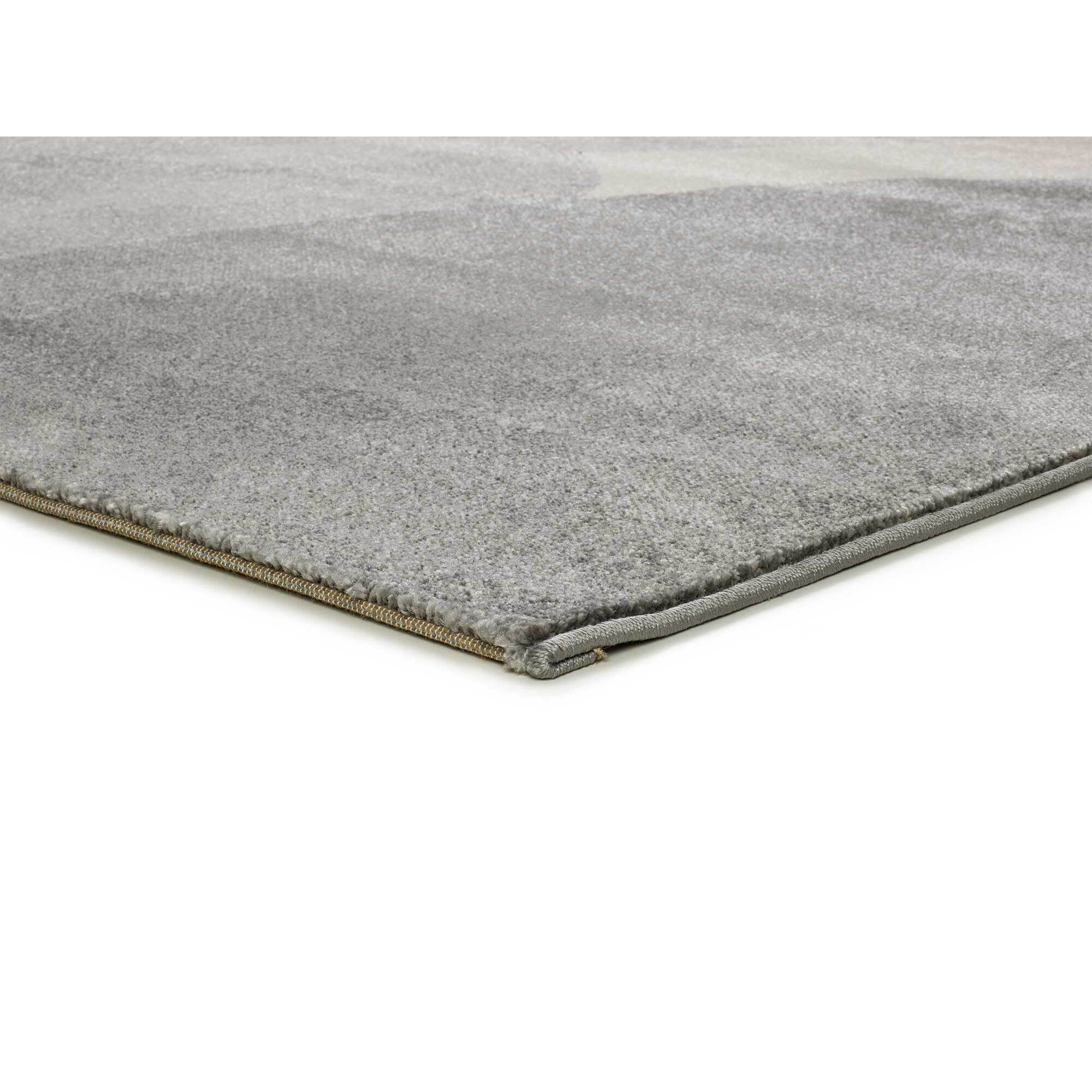 MONIC Alfombra con formas orgÃ¡nicas en gris, varias medidas disponibles.