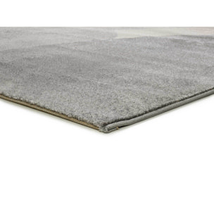 MONIC Alfombra con formas orgÃ¡nicas en gris, varias medidas disponibles.