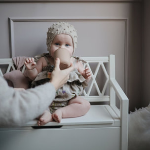 Mushie Taza Didáctica Silicona Solid