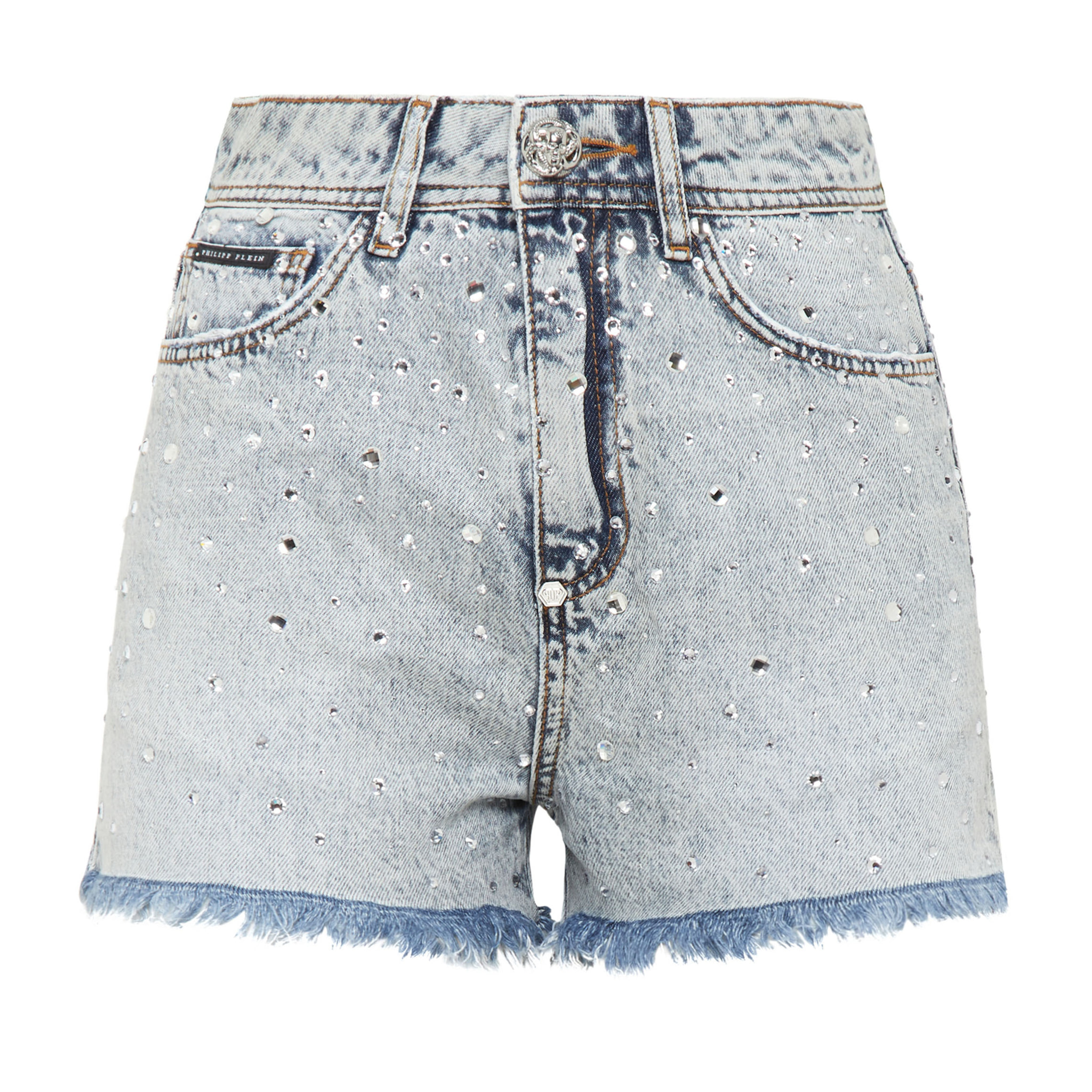 PHILIPP PLEIN Pantaloncini di jeans