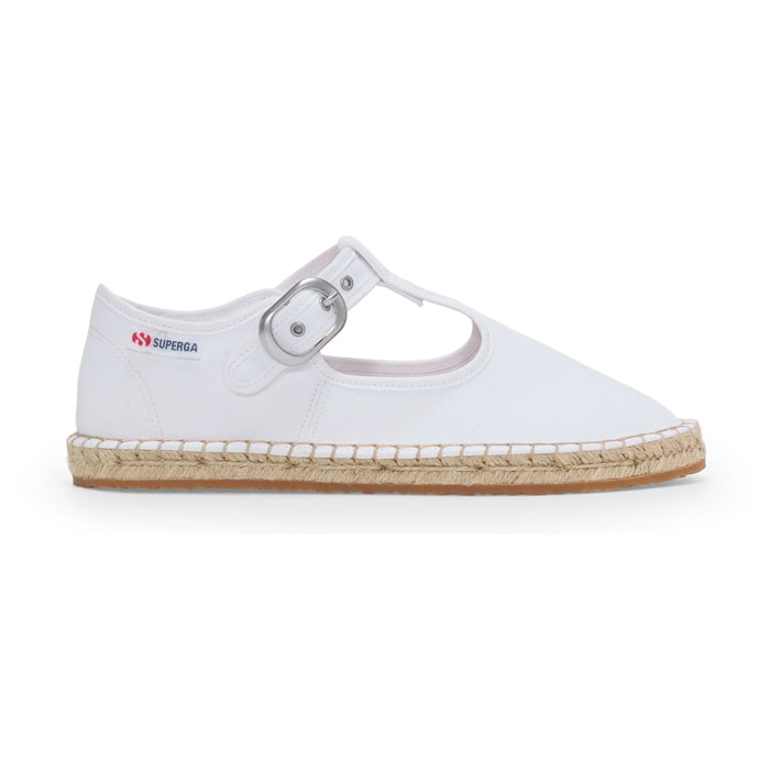 Superga - Espadrillas Donna Bianco - 3010 MARY JANE ESPADRILLAS
