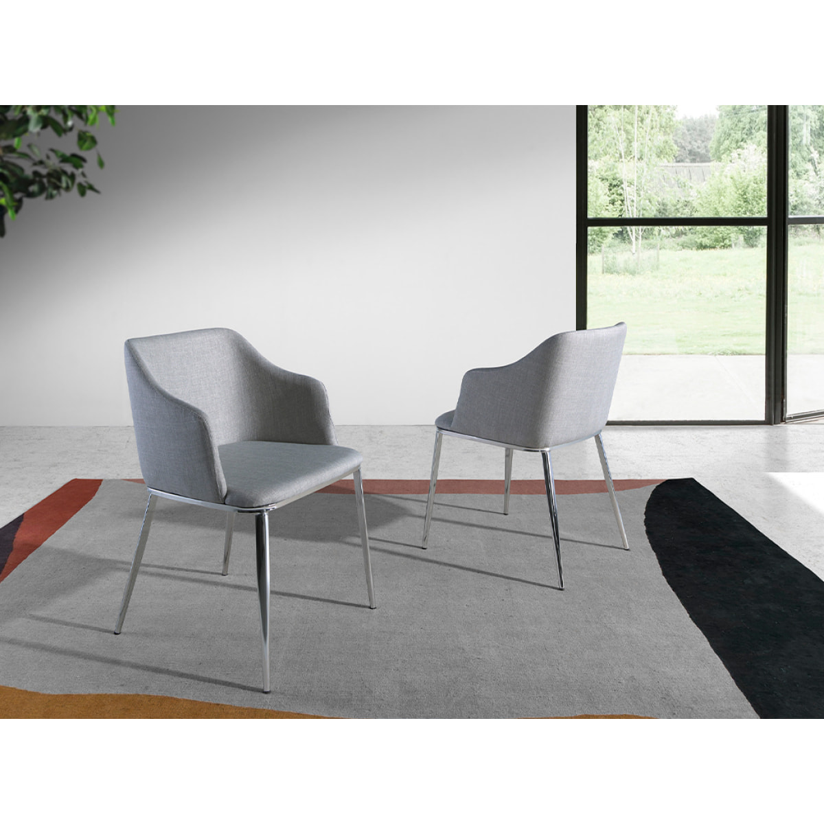 Silla Angel Cerda de tela 51x56x79cm