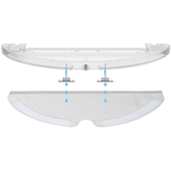 Décolleuse papier peint ROBOROCK 8.02.0063 brosse filtres robot S5 S6 E4