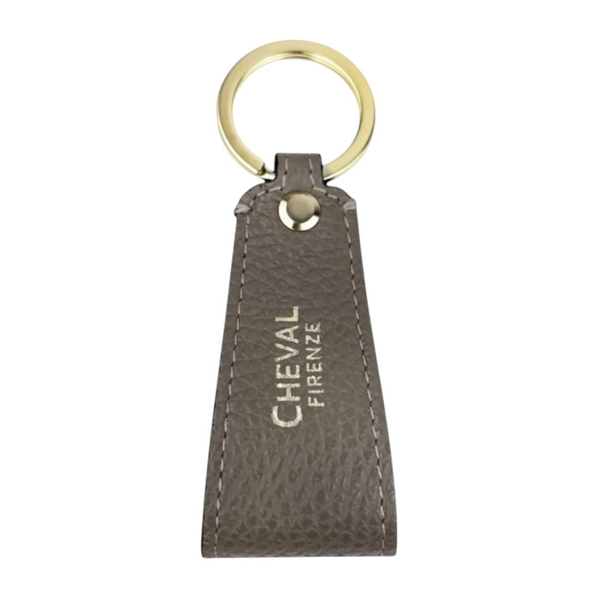 Llavero Cinta Cheval Firenze Gris Pardo