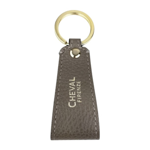 Llavero Cinta Cheval Firenze Gris Pardo