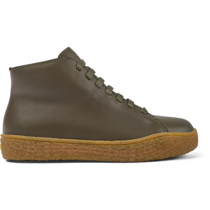 CAMPER Peu Terreno - Botines Verde Mujer