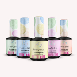 Set vernis semi-permanent - Moonstone Mirage - 5 x 15ml