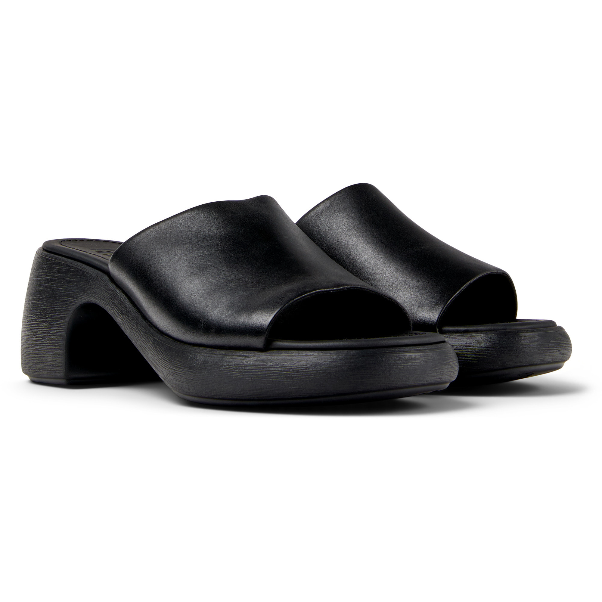 Sandalias - CAMPER Thelma Sandal - Negro - Cuero liso