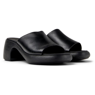 Sandalias - CAMPER Thelma Sandal - Negro - Cuero liso