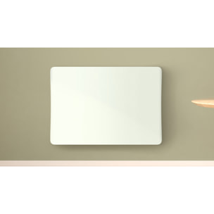 Radiateur Électrique Céramique Blanc 1000W Blanc LUDO