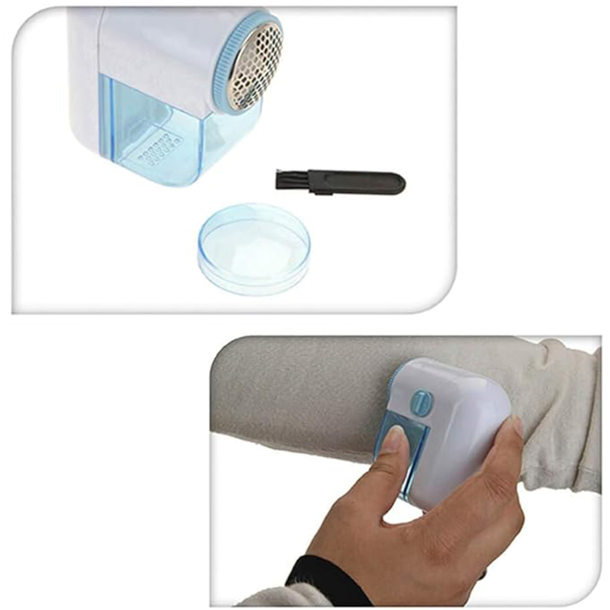 Quitapelusas abs blanco 7,5x3,5x8cm