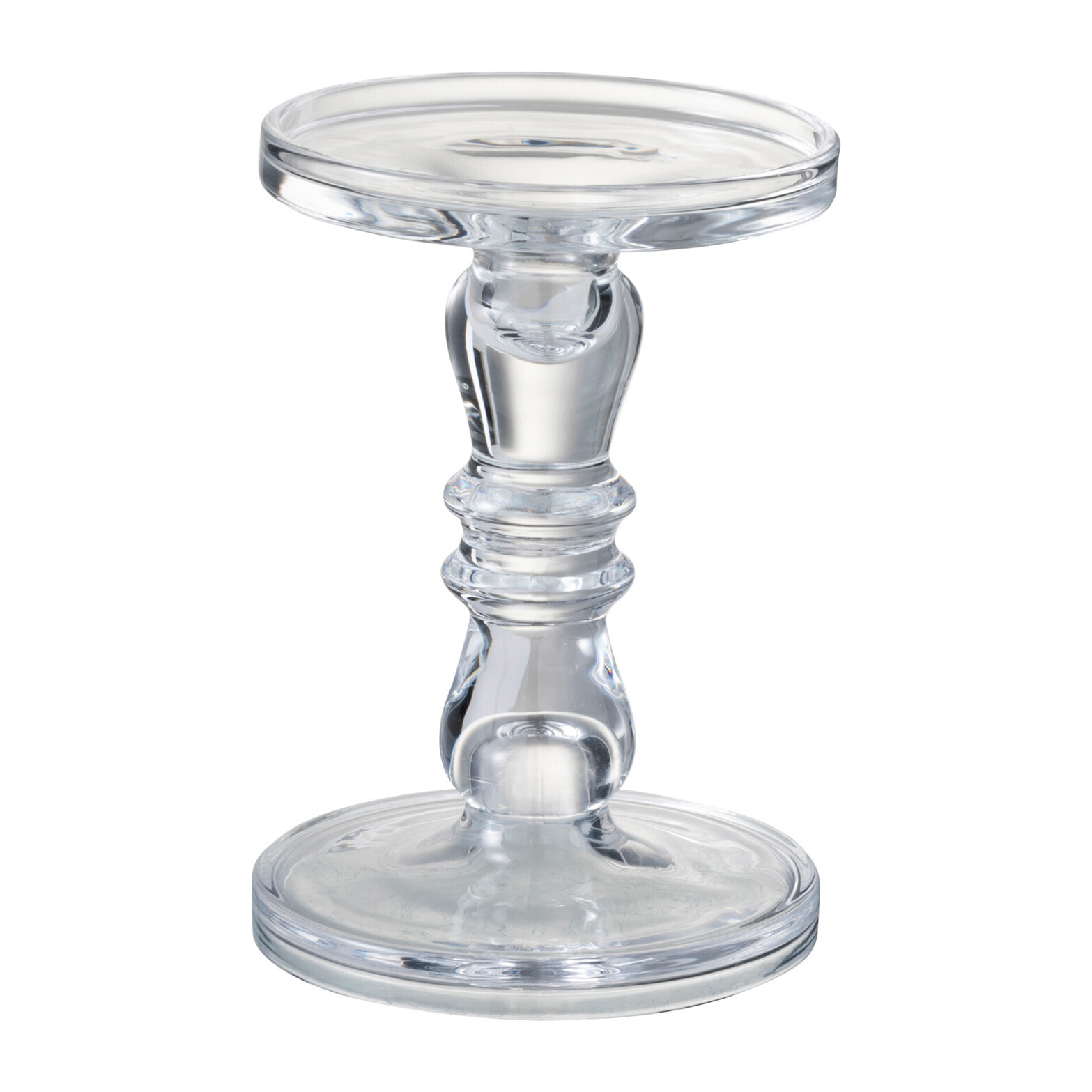 J-Line chandelier/bougeoir Leti - verre - transparent - small