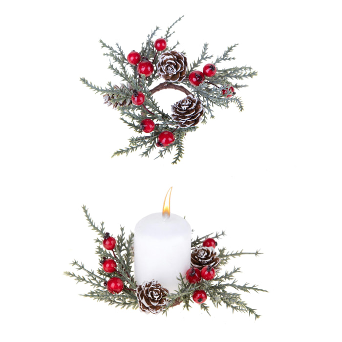 Giro candela - Pezzi 12 - 9xH1,8x9cm - Bianchi Dino SpA