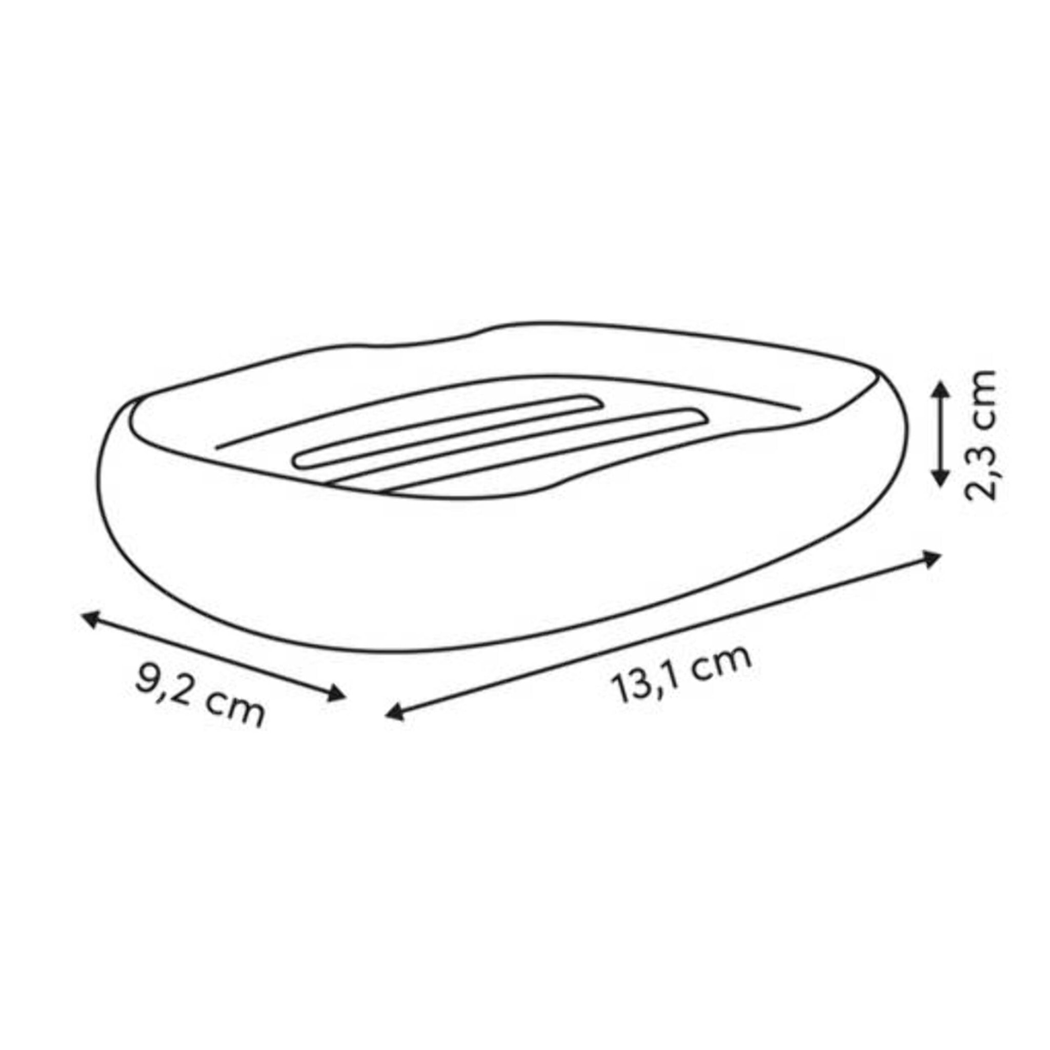 Porte-savon Oleya beige