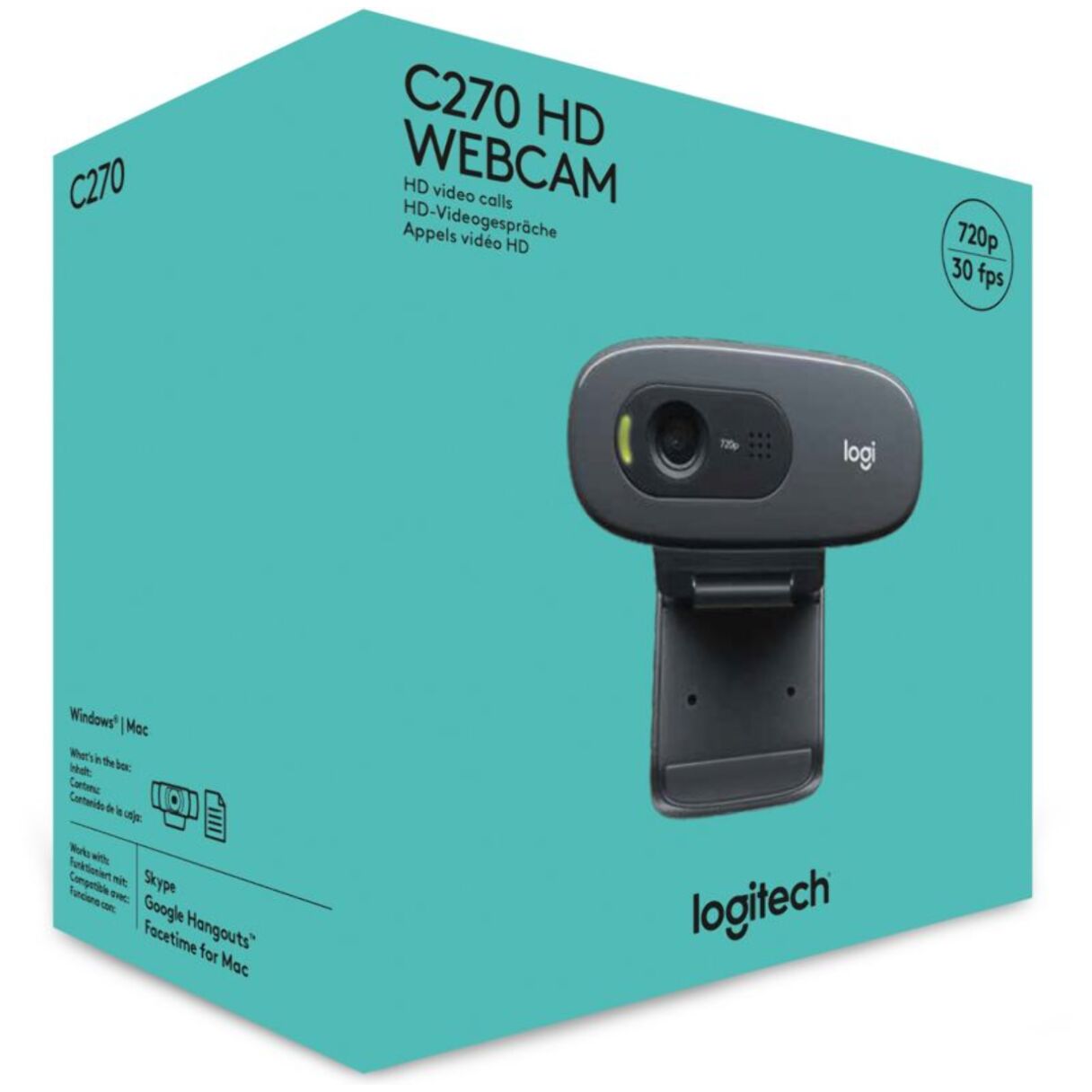 Webcam LOGITECH C270 Refresh