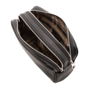 Pochette  unisex In Vera pelle Made in Italy 24x18x7 cm