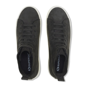 Superga - Stivaletti Uomo Donna Nero - 2644 NUBUCK LEATHER