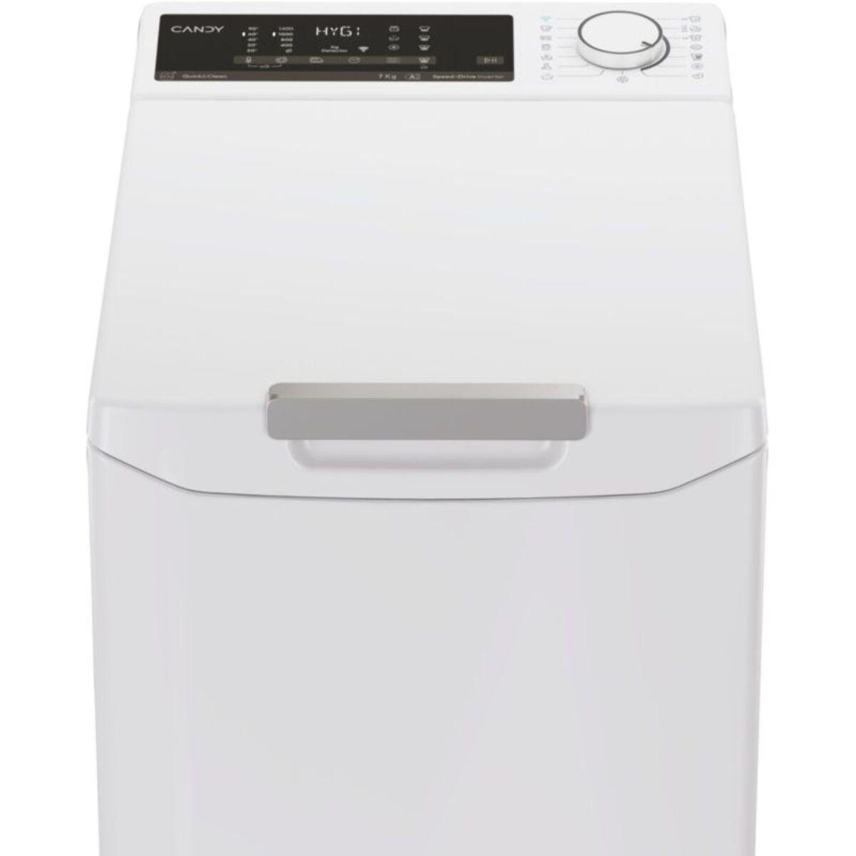 Lave linge top CANDY TCA474TM5-S
