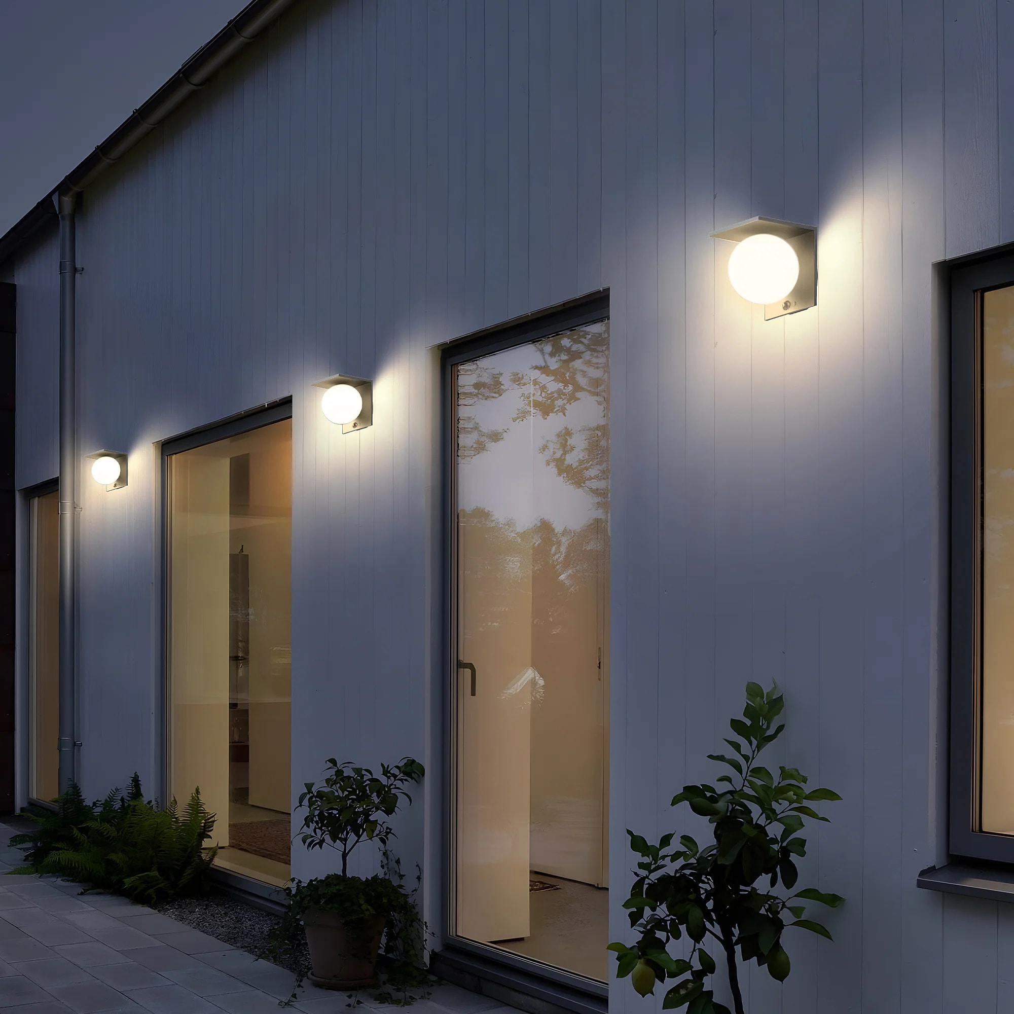 Applique solaire sensor BOLLY 1000LM