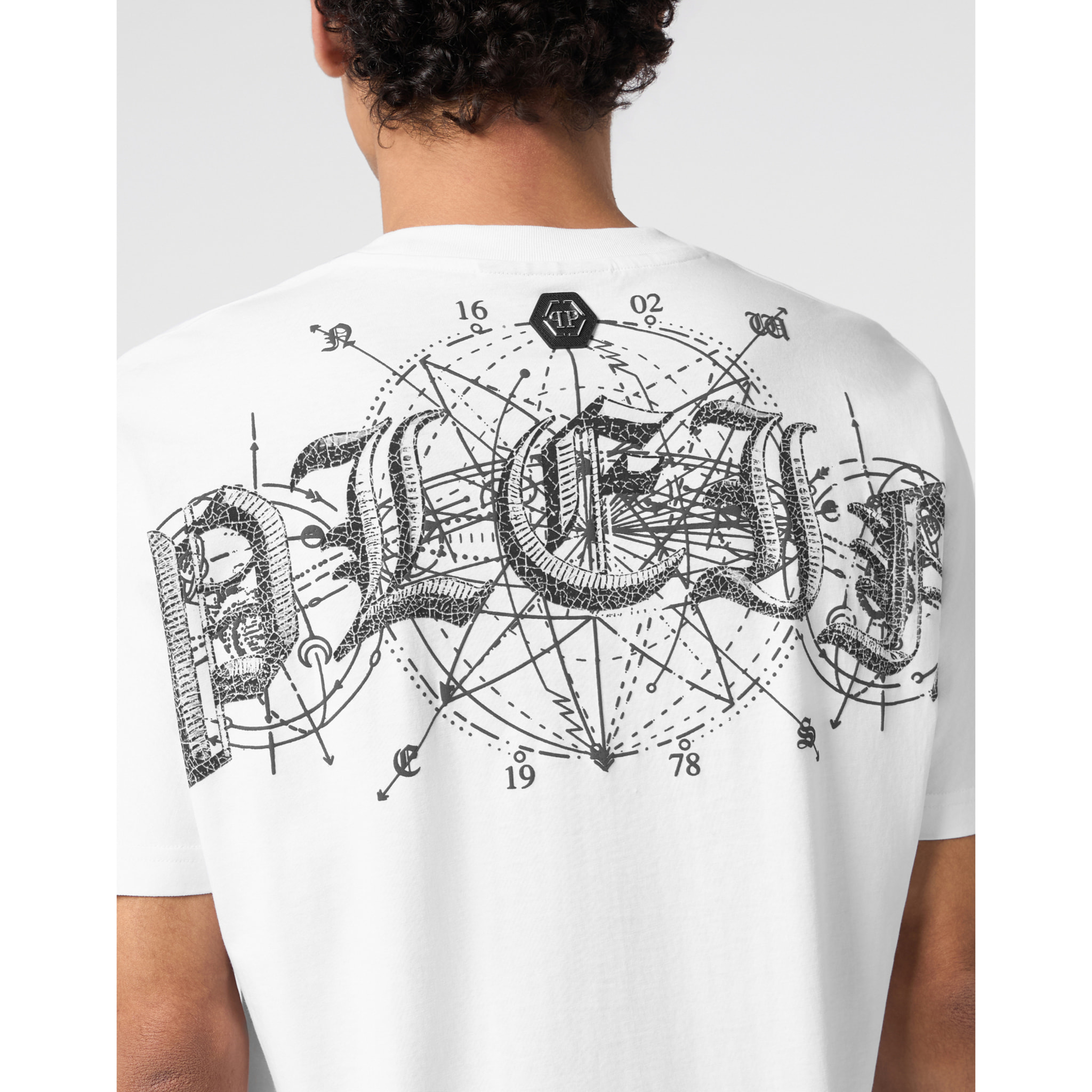 PHILIPP PLEIN T-shirt girocollo a maniche corte TATTOO