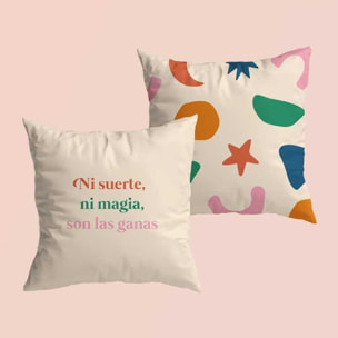 Funda de cojín "No es Magia"