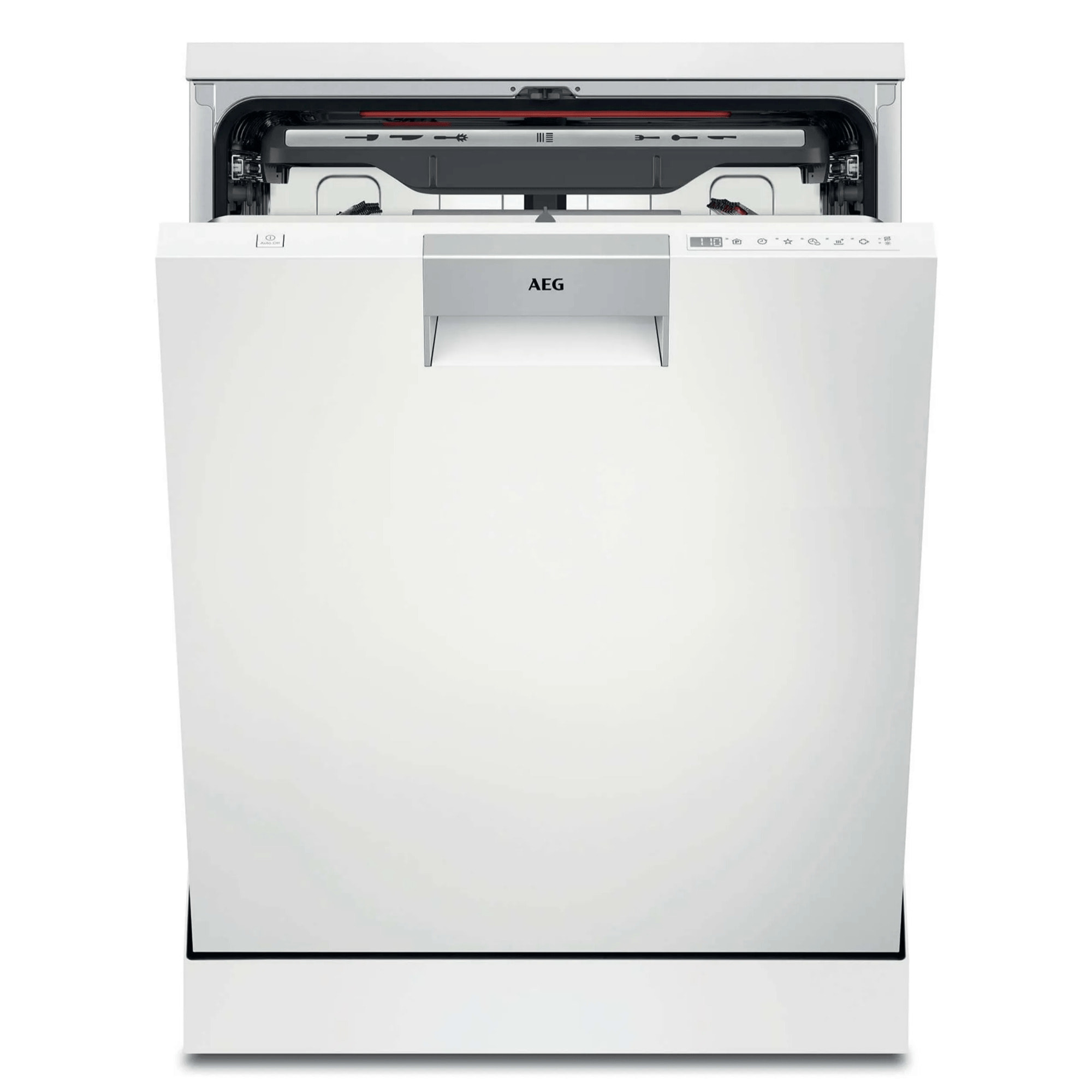 AEG Lavavajillas de 60 cm Serie 7000 GlassCare para 14 cubiertos FFB75717PW